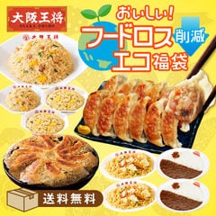 大阪王将 おいしい！フードロス削減エコ福袋 訳アリ ＜北海道・沖縄は別途追加送料＞ 餃子 チャーハン お取り寄せ 冷凍食品 冷凍餃子