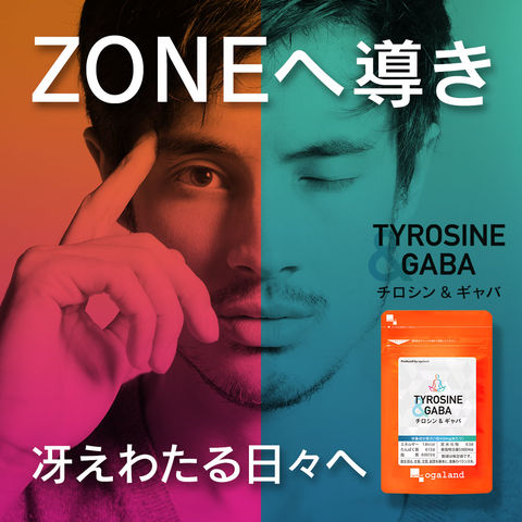 dショッピング |チロシン&GABA（6個セット・約6ヶ月分） サプリ 750mg ギャバ 効率 生活の質 アミノ酸 L-チロシン サプリメント  リラックス 集中 メンタル やる気 国内製造 オーガランド 送料無料 健康 効率よく仕事がしたい方に 【半年分】 | カテゴリ：ハーブ ...