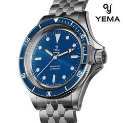 YEMA 自動巻き時計 青 イエマジャパンオンラインストア – YEMA JAPAN (イエマジャパン) 日本