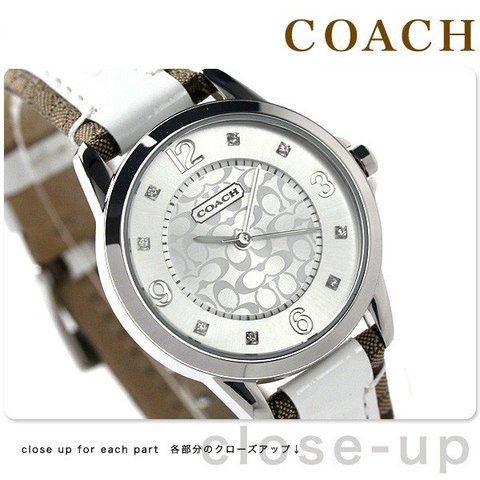 COACH コーチ 腕時計 ニュークラシックシグネチャー レディース 14501619