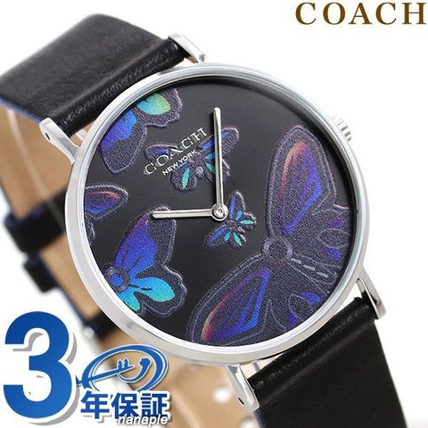 dショッピング |コーチ レディース COACH 腕時計 ペリー 36mm 蝶