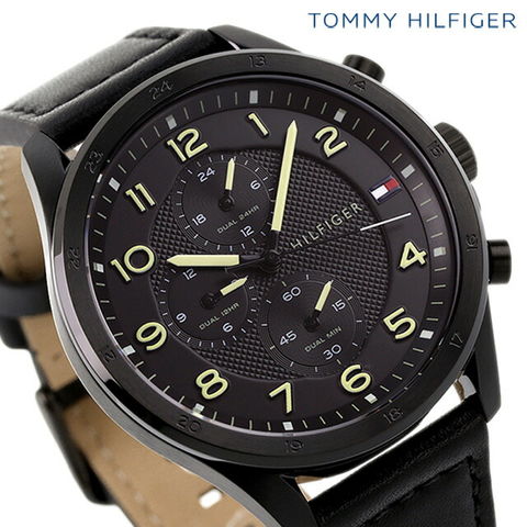 dショッピング |トミー ヒルフィガー クオーツ 腕時計 メンズ 革ベルト