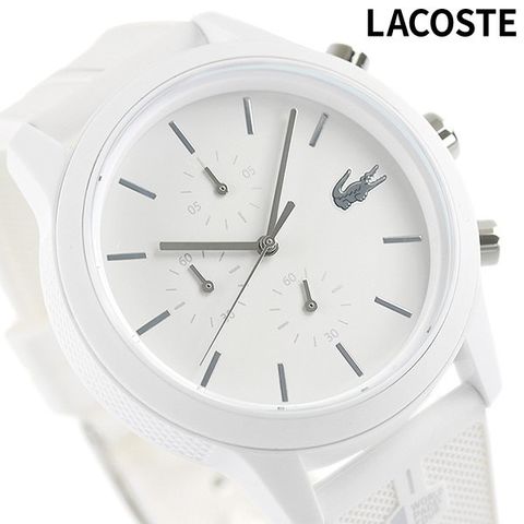 dショッピング |ラコステ 時計 42mm クロノグラフ クオーツ メンズ
