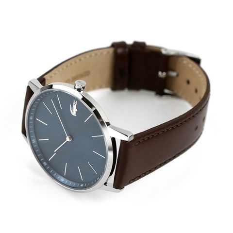 dショッピング |ラコステ 時計 40.5mm クオーツ メンズ 腕時計 2011003 LACOSTE ブルー×ブラウン |  カテゴリ：の販売できる商品 | 腕時計のななぷれ (0282011003)|ドコモの通販サイト