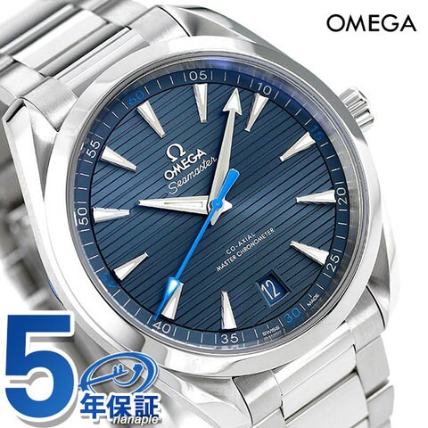 オメガ OMEGA 220.10.41.21.03.002 ブルー メンズ 腕時計