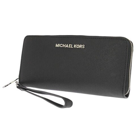 ★ 新品 MICHAEL KORS長財布 ブラック 財布 長財布 MICHEAL KORS マイケルコース 長財布 黒