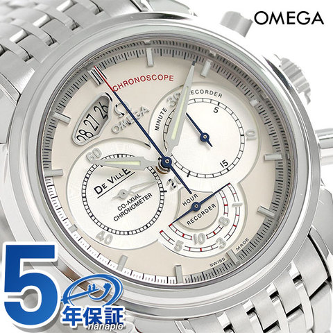 dショッピング |オメガ デビル クロノスコープ クロノグラフ 41mm 自動巻き 4550.30 OMEGA 腕時計 新品 時計 |  カテゴリ：の販売できる商品 | 腕時計のななぷれ (0284550-30)|ドコモの通販サイト