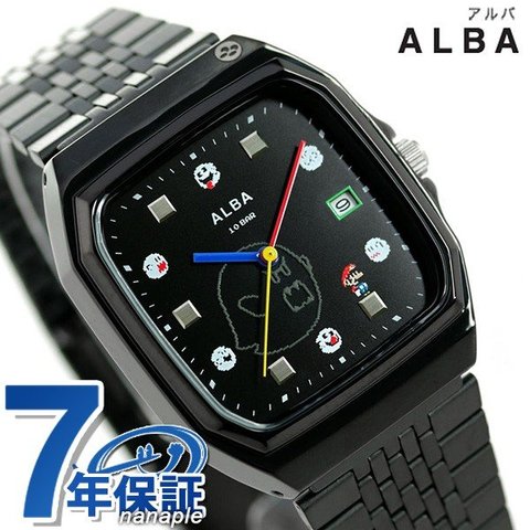 ALBA スーパーマリオ 時計腕時計(アナログ) - 腕時計(アナログ)