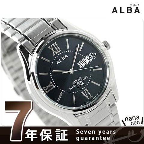 セイコー アルバ ソーラー メンズ 腕時計 AEFD555 SEIKO