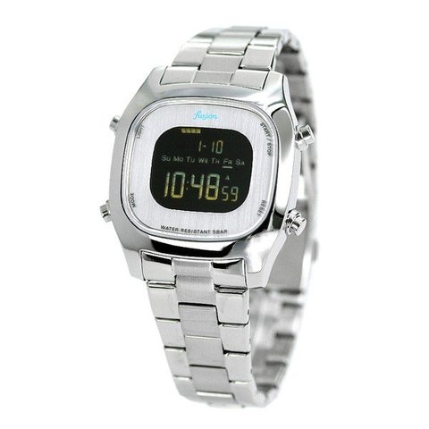 dショッピング |セイコー アルバ フュージョン fusion 80's デジタル メンズ レディース 腕時計 AFSM402 SEIKO スクエア  ブラック | カテゴリ：の販売できる商品 | 腕時計のななぷれ (028AFSM402)|ドコモの通販サイト