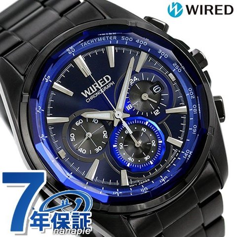 セイコー ワイアード SEIKO WIRED クロノグラフ メンズ 腕時計 AGAV102 リフレクション ブルー 時計