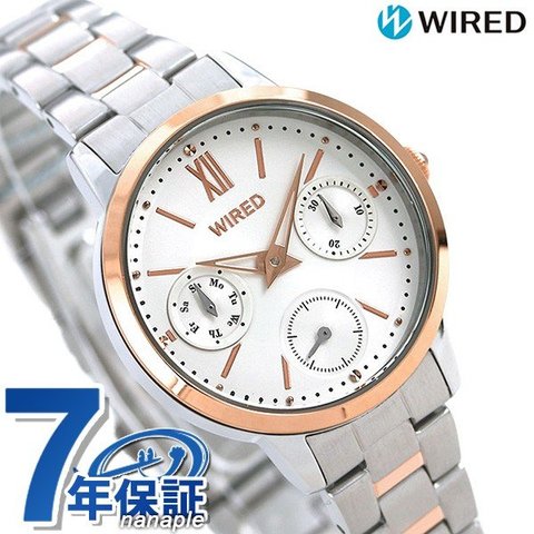 セイコー ワイアード エフ SEIKO WIRED f レディース 腕時計 AGET406 シルバー 時計
