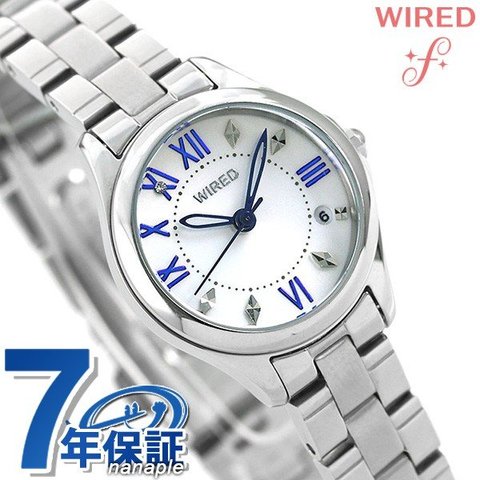 セイコー ワイアード エフ SEIKO WIRED f レディース 腕時計 AGEK424 ホワイト 時計