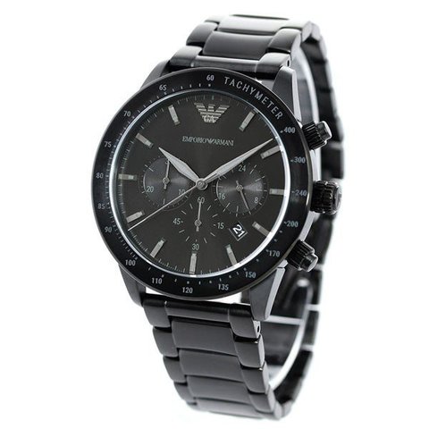 dショッピング |エンポリオアルマーニ クロノグラフ メンズ 腕時計 ...