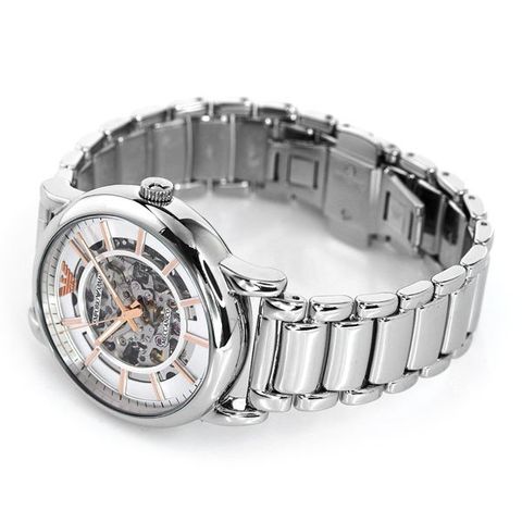 dショッピング |アルマーニ 時計 メカニコ 43mm 自動巻き メンズ 腕時計 AR1980 EMPORIO ARMANI エンポリオ ...