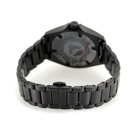 dショッピング |エンポリオ アルマーニ 腕時計 ニコラ 黒 クオーツ