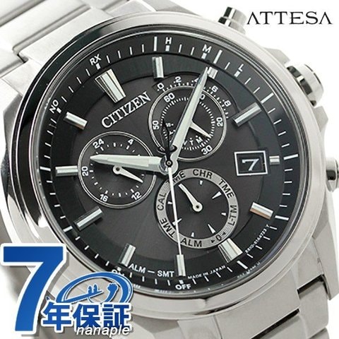 CITIZEN AT3050-51E ATTESAアテッサ クロノグラフ腕時計