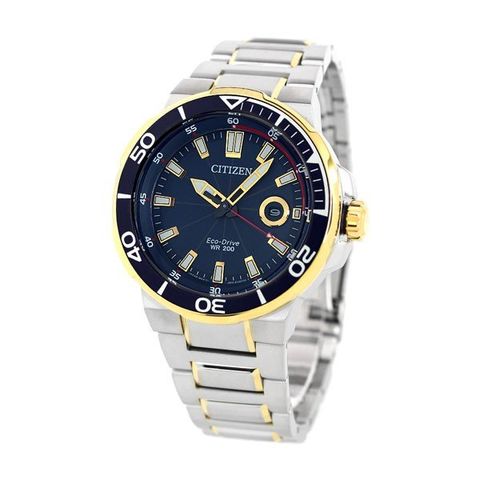 dショッピング |シチズン エコドライブ メンズ 腕時計 AW1424-62L CITIZEN 時計 海外モデル ソーラー ブルー×ゴールド |  カテゴリ：の販売できる商品 | 腕時計のななぷれ (028AW1424-62L)|ドコモの通販サイト