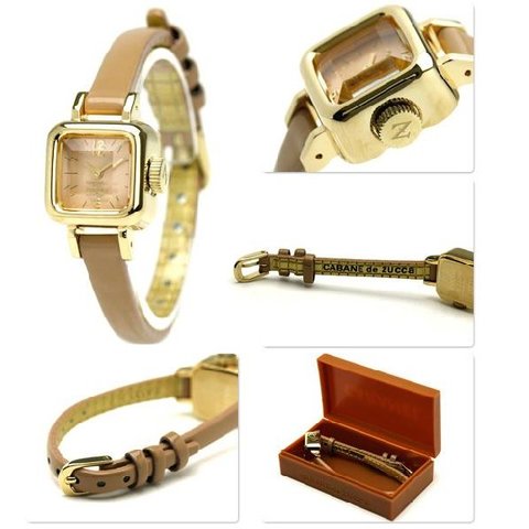 dショッピング |カバンドズッカ 腕時計 キャラメル AWGP005