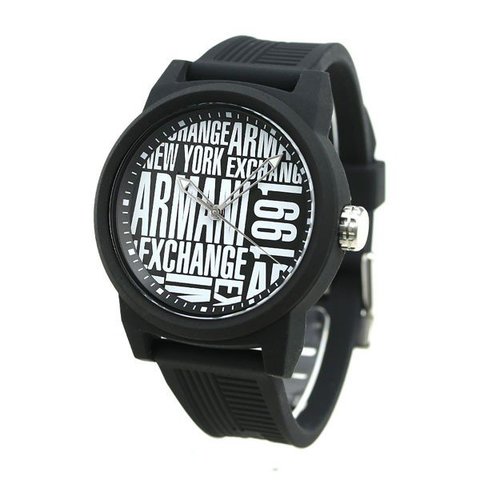 dショッピング |アルマーニ 時計 メンズ ブラック AX1443 ARMANI EXCHANGE アルマーニ エクスチェンジ 腕時計 ...