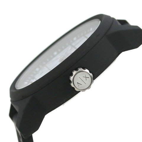 dショッピング |アルマーニ 時計 メンズ ブラック AX1443 ARMANI EXCHANGE アルマーニ エクスチェンジ 腕時計 ...