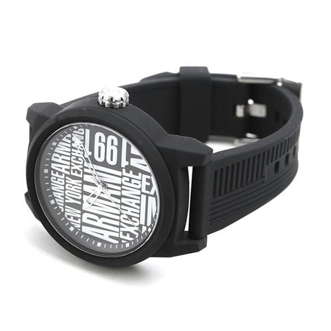 dショッピング |アルマーニ 時計 メンズ ブラック AX1443 ARMANI EXCHANGE アルマーニ エクスチェンジ 腕時計 ...