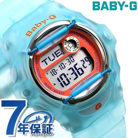 dショッピング |Baby-G レディース BG-169 腕時計 ライトブルー BG 