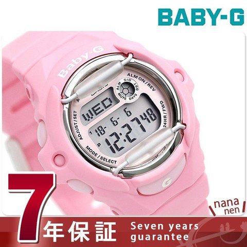 Baby-G 海外モデル デジタル ピンク レディース 腕時計 BG-169R-4CDR カシオ ベビーG