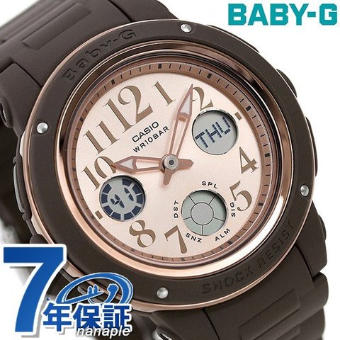 Baby-G レディース BGA-150 腕時計 ピンクゴールド BGA-150PG-5B1DR カシオ ベビーG