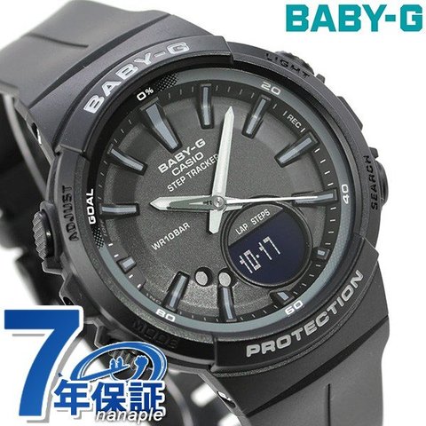 Baby-G ランニングウォッチ レディース 腕時計 BGS-100 オールブラック 黒 BGS-100SC-1ADR ベビーG フォーランニング
