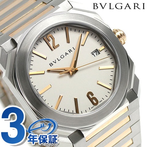 dショッピング |ブルガリ BVLGARI オクト ソロテンポ 38mm 自動巻き メンズ BGO38WSPGD 腕時計 |  カテゴリ：の販売できる商品 | 腕時計のななぷれ (028BGO38WSPGD)|ドコモの通販サイト