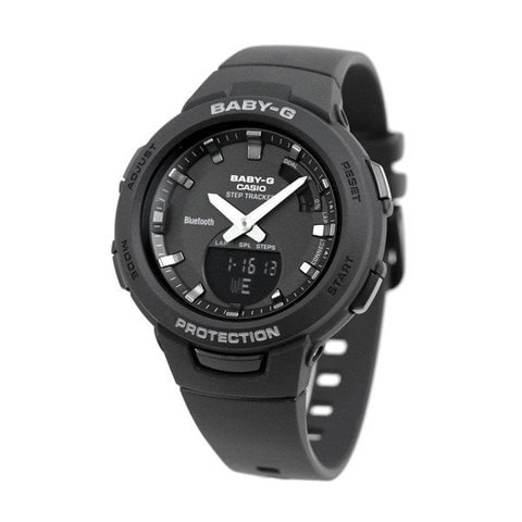 カシオ CASIO Baby-G 腕時計 レディース BSA-B100SC-7ADR ベビーG ジースクワッド クオーツ 液晶/ホワイトxホワイト アナデジ表示
