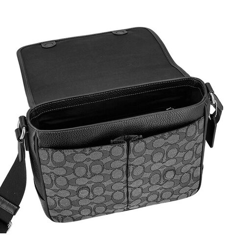 COACH メッセンジャーバッグ　通勤通学　カジュアルバッグ　メンズ　ショルダー dショッピング |コーチ ショルダーバッグ メンズ ブランド COACH CE534