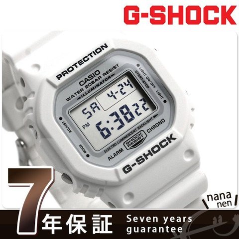 G-SHOCK スペシャルカラー ホワイト メンズ 腕時計 DW-5600MW-7DR カシオ Gショック 時計