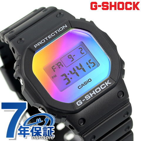 dショッピング |G-SHOCK Gショック クオーツ DW-5600SR-1 デジタル 