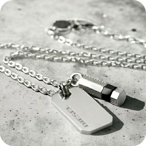 DIESEL ネックレス ステンレス ユニセックス