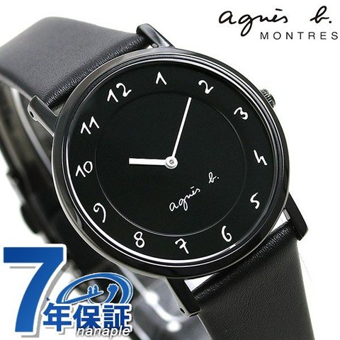 アニエスベー 腕時計 - VJ21-K968 黒