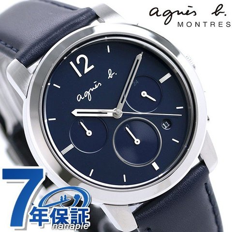 【agnes b.】 アニエスベー クロノメンズ用7T12-0AP0腕時計稼働品