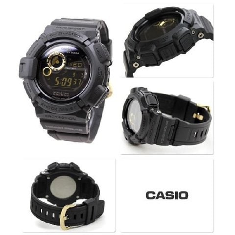 dショッピング |G-SHOCK Black×Gold Series MUDMAN ソーラー G-9300GB 
