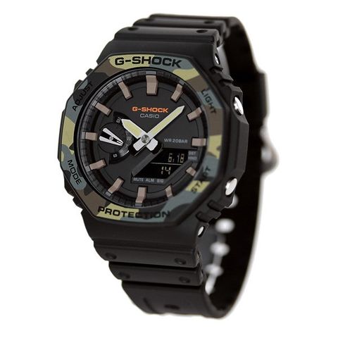 dショッピング |G-SHOCK メンズ 腕時計 GA-2100 カモフラージュ 迷彩柄 