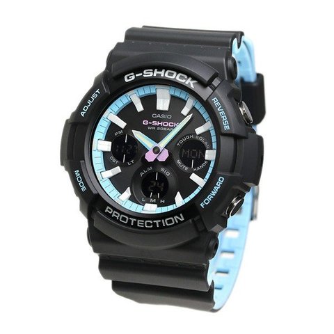 dショッピング |G-SHOCK ネオンアクセントカラー ソーラー 腕時計 GAS