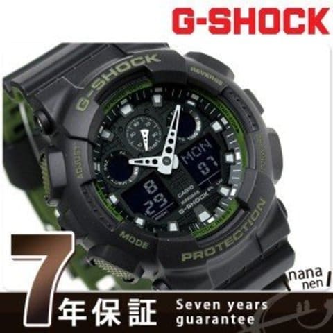G-SHOCK CASIO GA-100L-1ADR 腕時計 カシオ Gショック スペシャルカラー レイヤードカラー ブラック × カーキ 時計