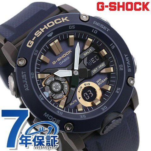G-SHOCK Gショック GA-2000 アナデジ メンズ 腕時計 GA-2000-2ADR カシオ ネイビー