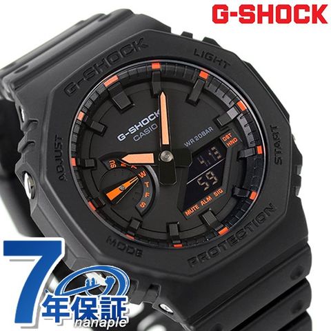 G-SHOCK Gショック クオーツ GA-2100-1A4 アナログデジタル 2100シリーズ 黒 メンズ 腕時計 カシオ casio オールブラック