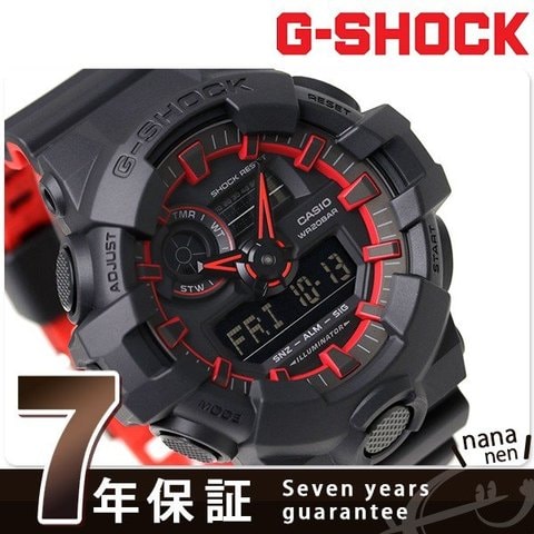 G-SHOCK コンビネーション メンズ 腕時計 GA-700SE-1A4DR カシオ Gショック オールブラック