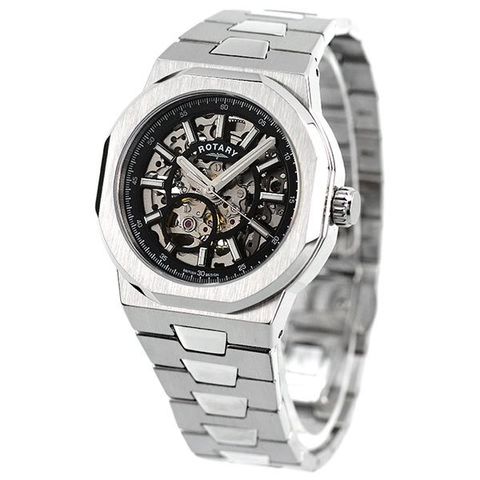 dショッピング |ロータリー ROTARY 時計 GB05415/04 リージェント 自動巻き 腕時計 メンズ ブラック |  カテゴリ：の販売できる商品 | 腕時計のななぷれ (028GB05415-04)|ドコモの通販サイト