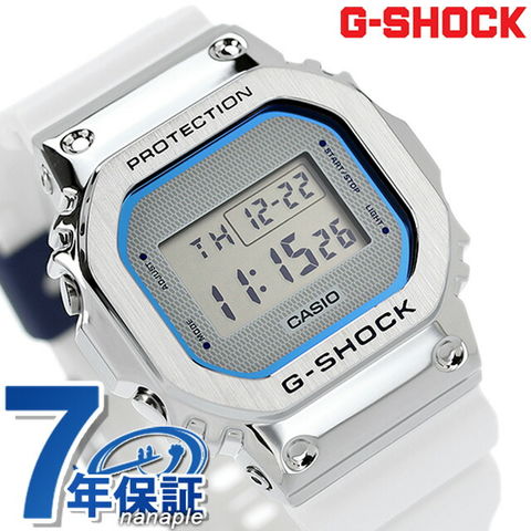 dショッピング |gショック ジーショック G-SHOCK クオーツ GM-5600LC-7 5600シリーズ メンズ 腕時計 デジタル グレー  ホワイト 白 カシオ CASIO | カテゴリ：の販売できる商品 | 腕時計のななぷれ (028GM-5600LC-7DR)|ドコモの通販サイト