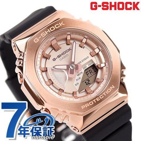 G-SHOCK Gショック GM-S2100 Sシリーズ クオーツ メンズ 腕時計 GM-S2100PG-1A4DR CASIO カシオ ピンクゴールド×ブラック