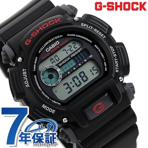 G-SHOCK ベーシック ブラック デジタル メンズ 腕時計 DW-9052-1V カシオ Gショック