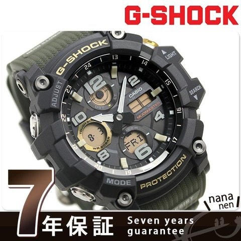ソーラー時計【未使用】G-SHOCK Gショック マッドマスター GSG-100-1A3DR